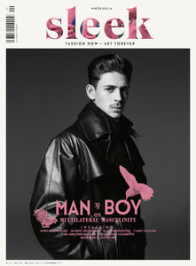 Sleek #40 Winter 13/14, Man & Boy, Fashion Cover