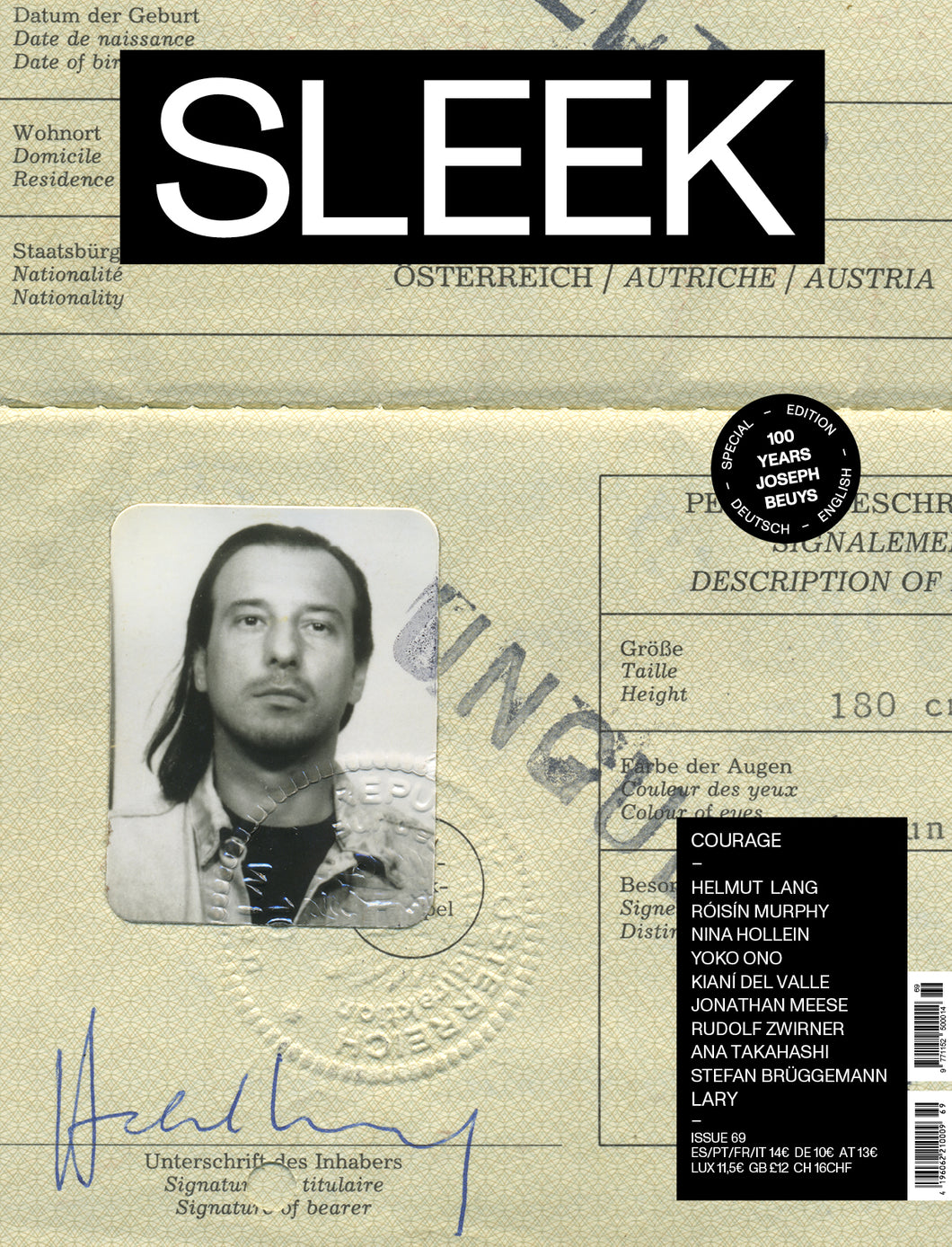 SLEEK #69 – COURAGE (Print Copy)